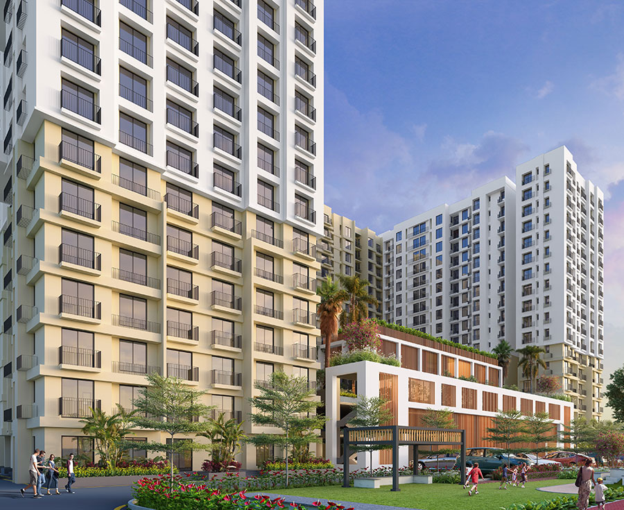 Godrej Se7en (Orchard) property in DH Road, Joka