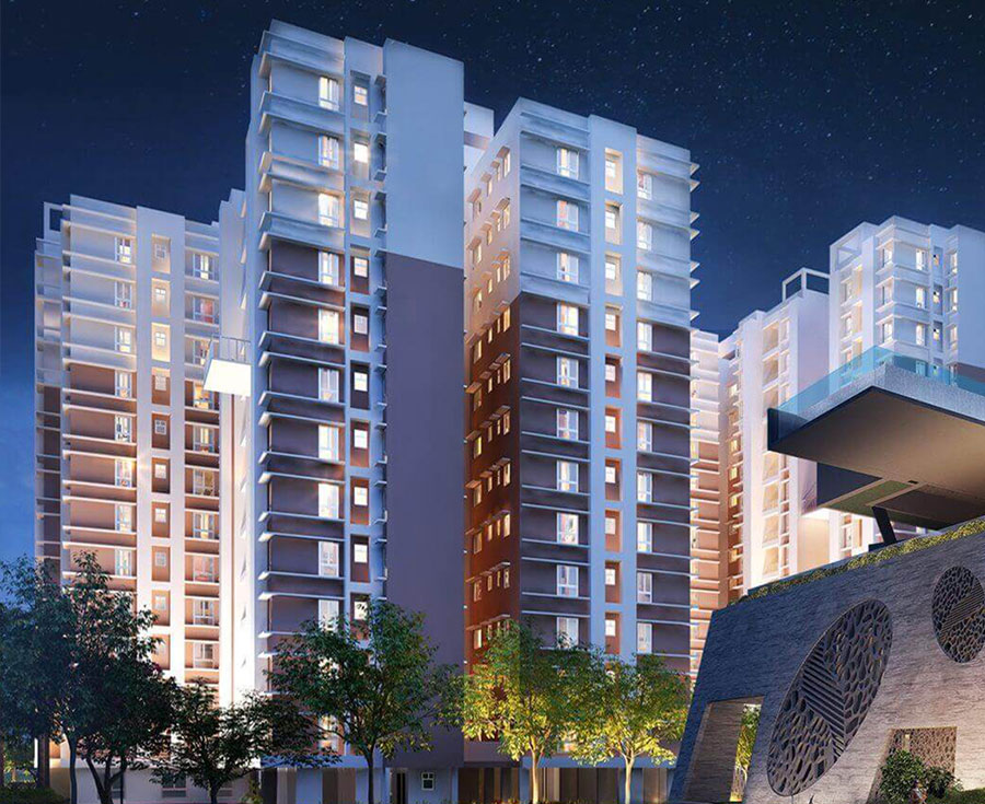 DTC Southern Heights property in Near Joka Metro, DH Road